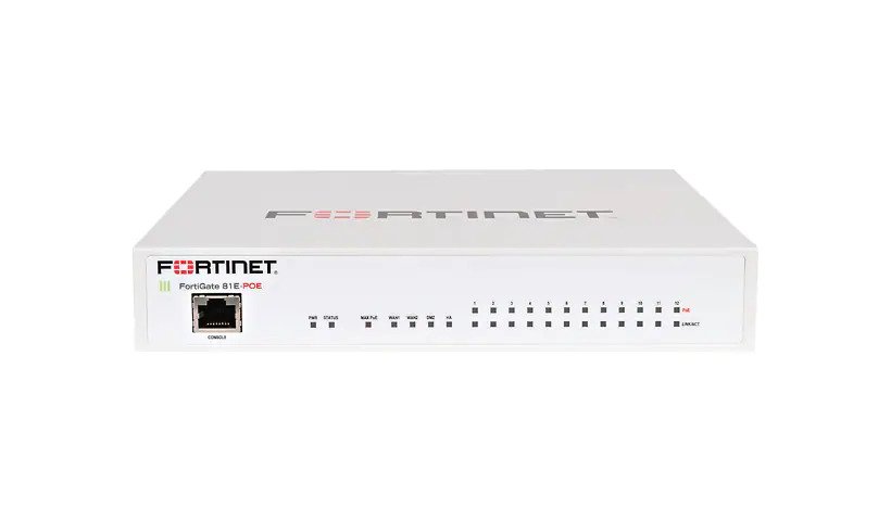 Fortinet FortiGate 80E – security appliance – with 3 years FortiCare 24X7 S