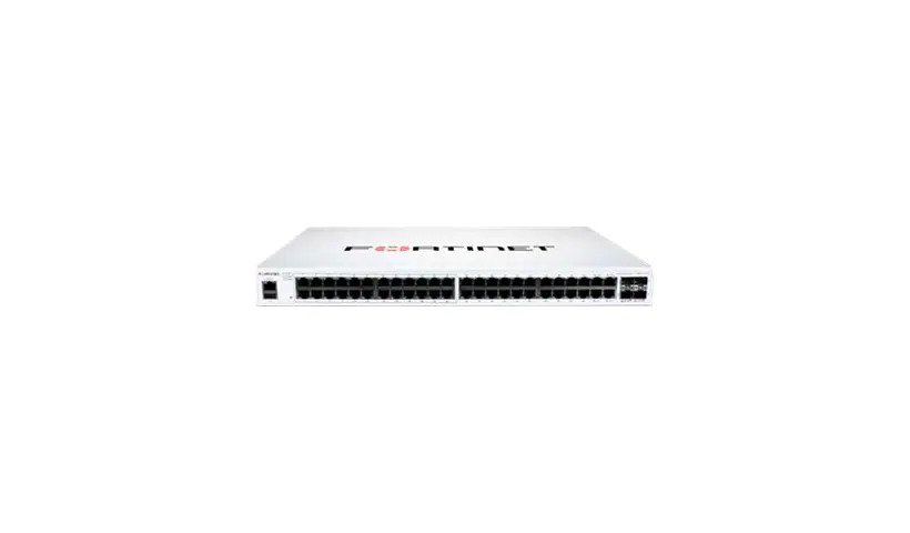 Fortinet FortiSwitch 148F-POE – switch – 48 ports – managed – rack-mountabl