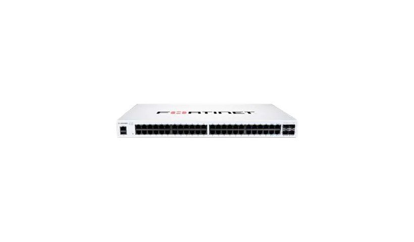 Fortinet FortiSwitch 148F – switch – 48 ports – managed – rack-mountable