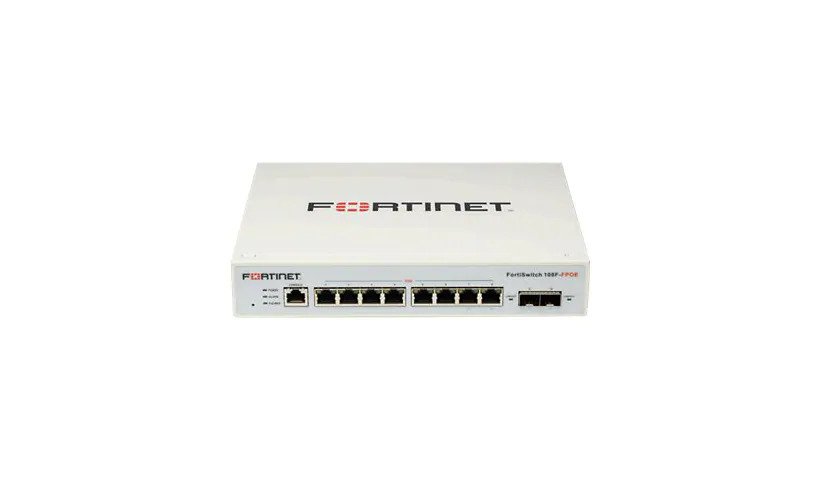 Fortinet FortiSwitch 108F-FPOE – switch – 8 ports – managed – rack-mountabl