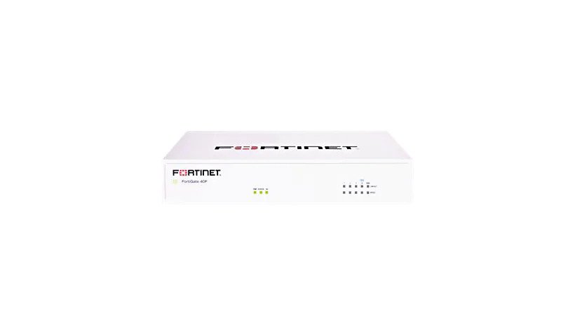 Fortinet FortiGate 40F – security appliance – with 3 years 24×7 FortiCare a