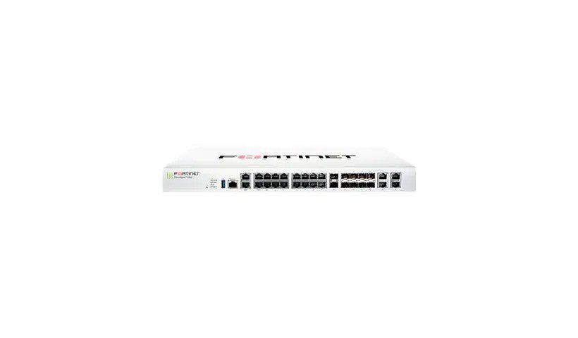 Fortinet FortiGate 100F – security appliance – with 1 year FortiCare 24X7 S