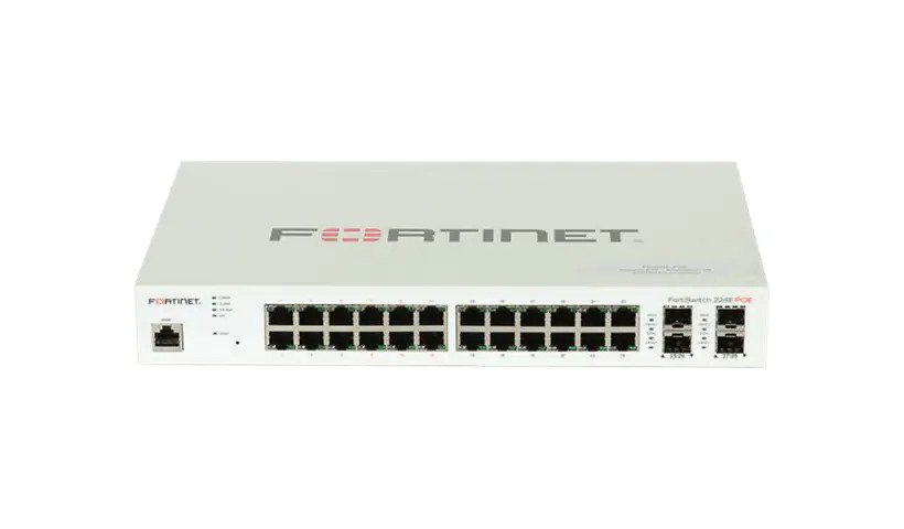 Fortinet FortiSwitch 224E-POE – switch – 24 ports – managed – rack-mountabl