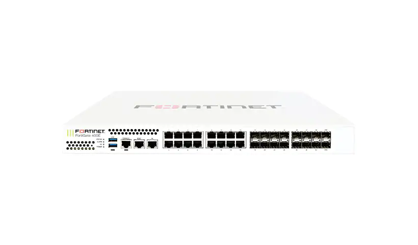 Fortinet FortiGate 401E – security appliance – with 3 years FortiCare 24X7