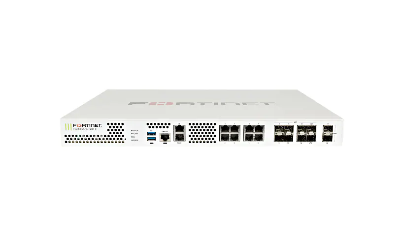 Fortinet FortiGate 600E – security appliance – with 1 year ASE FortiCare an