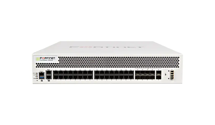 Fortinet FortiGate 2500E – security appliance – with 1 year FortiCare 24X7