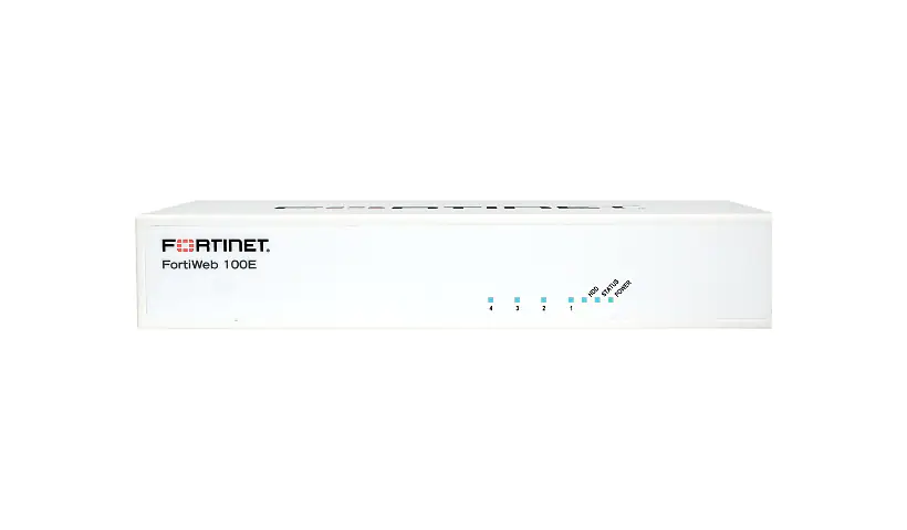 Fortinet FortiWeb 100E – security appliance – with 1 year 24×7 FortiCare an