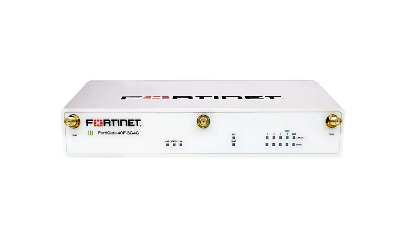 Fortinet FortiGate 40F-3G4G – security appliance – with 1 year ASE FortiCar
