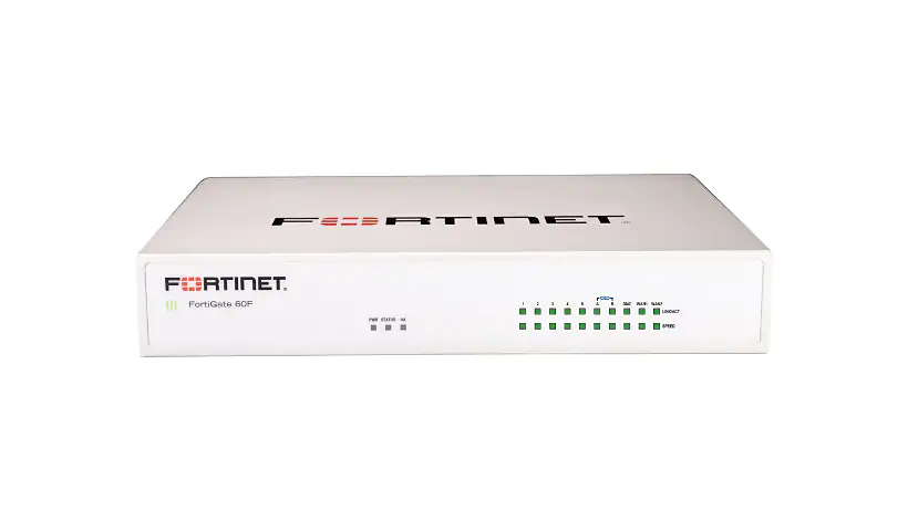 Fortinet FortiGate 60F – security appliance – with 3 Years ASE FortiCare an