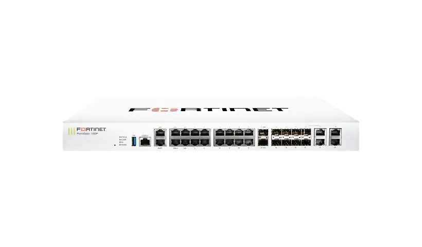 Fortinet FortiGate 100F – security appliance – with 1 year ASE FortiCare an
