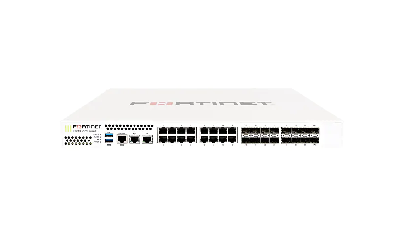 Fortinet FortiGate 400E – security appliance – with 5 years ASE FortiCare a