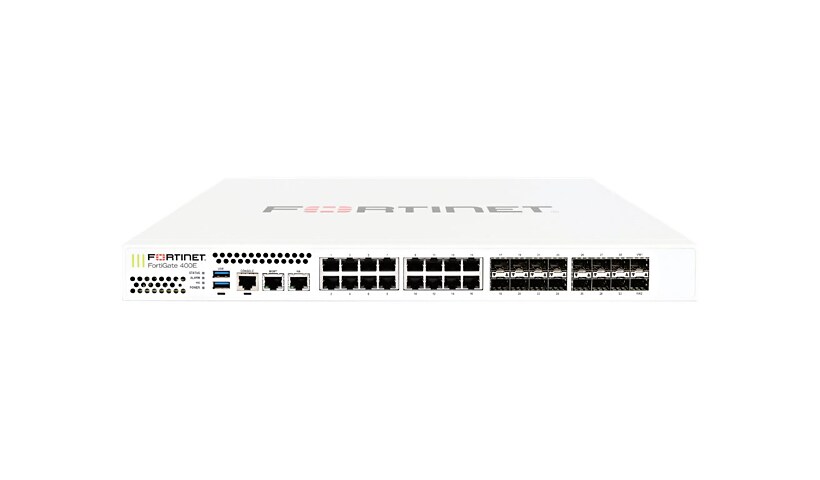 Fortinet FortiGate 3400E – security appliance – with 3 years FortiCare 24X7