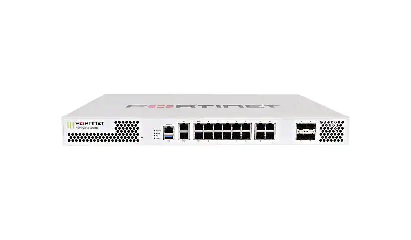 Fortinet FortiGate 200E – security appliance – with 3 Years ASE FortiCare a