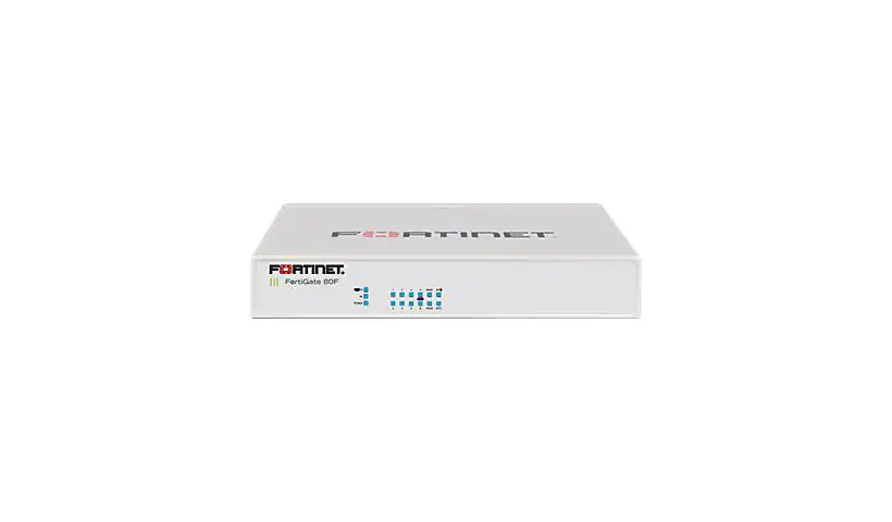 Fortinet FortiGate 80F-POE – security appliance – with 1 year FortiCare 24X