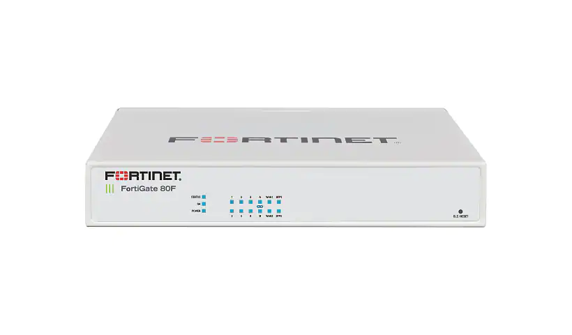 Fortinet FortiGate 80F-POE – security appliance – with 3 years 24×7 FortiCa