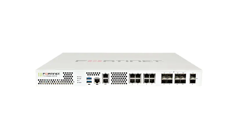 Fortinet FortiGate 600E – security appliance – with 3 years FortiCare 24X7