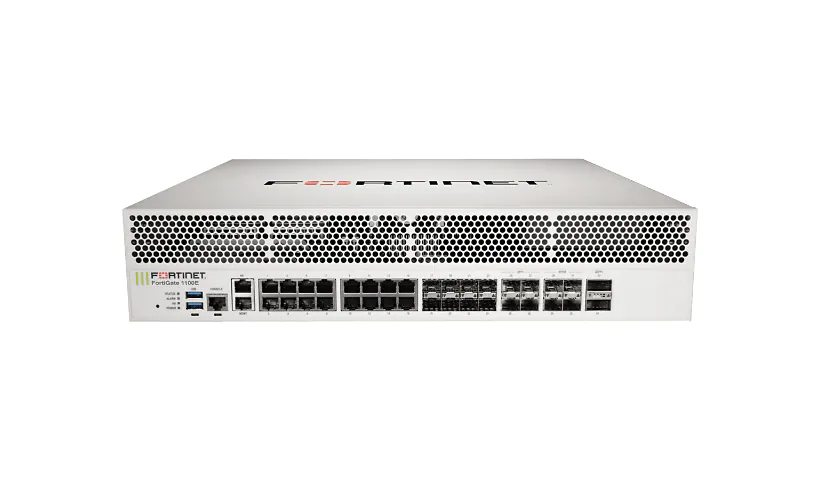 Fortinet FortiGate 1100E – security appliance – with 1 year FortiCare 24X7